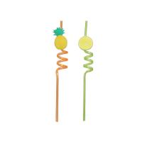 Conjunto de Canudos Frutas - 4 Peças - Western Home - 1