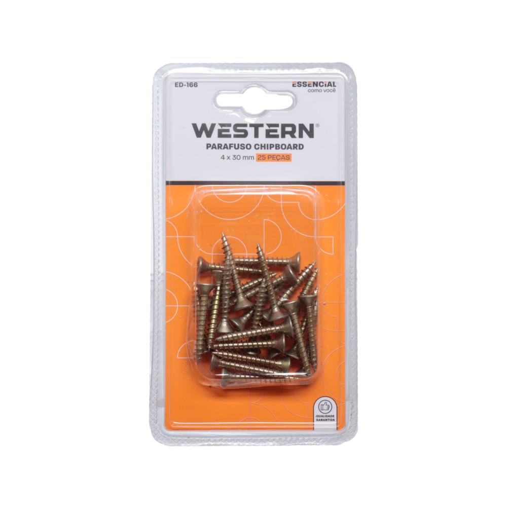 Parafuso Chipboard 4 x 30 Milímetros 25 Unidades - 2