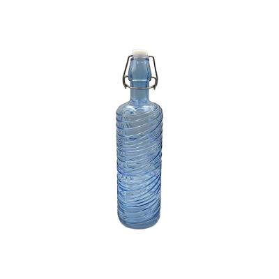 Garrafa de Vidro Anna Azul 700ml - Hauskraft