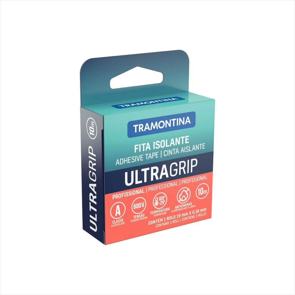 Fita Isolante Classe A 0,18x19 mm Tramontina Preta 10 m - 2
