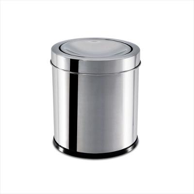 Lixeira Inox com Tampa Basic Decorline 3,2 Litros