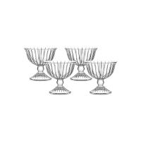 Taça de Pé Vidro Meli 200ml com 4 Peças - Hauskraft - 1