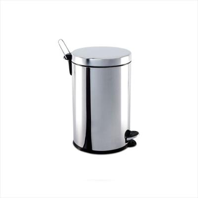 Lixeira Inox com Pedal e Balde 5 Litros