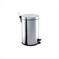 Lixeira Inox com Pedal e Balde 5 Litros - 1