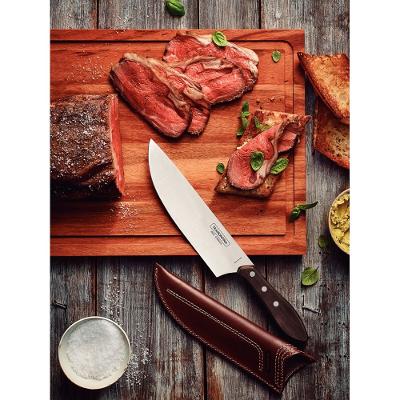 Faca Carne Inox 8 Polywood Castanho Grande Tramontina