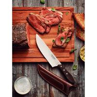 Faca Carne Inox 8 Polywood Castanho Grande Tramontina - 2