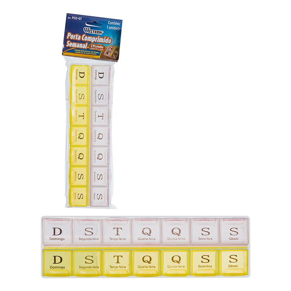 Porta-Comprimido Semanal Western Home - 1