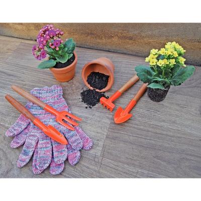 Conjunto Para Vasos Cabo Madeira 4 Peças Tramontina