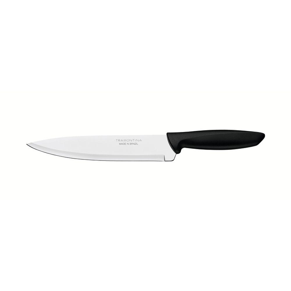 Faca Chef Inox 8 Plenus Preto Tramontina - 1