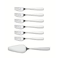 Jogo Talheres Para Torta Tramontina Amazonas Inox 7 Peças - 1