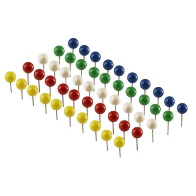 Jogo 50 Alfinetes Redondos Color Western