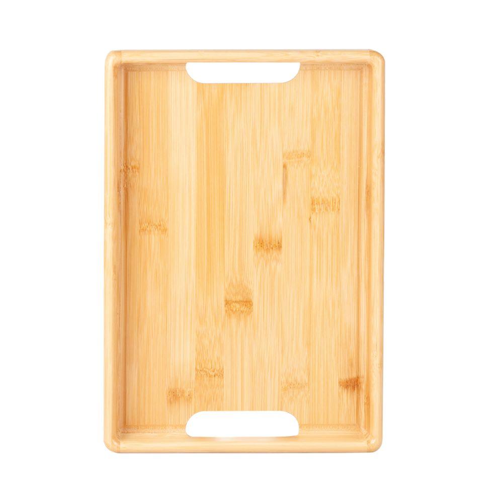 Bandeja Em Bambu Para Servir - 32X22X3Cm Welf - 1