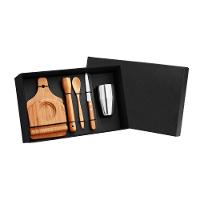 Kit Para Caipirinha Em Bambu - 0,35 L - 6 Pçs Welf - 1