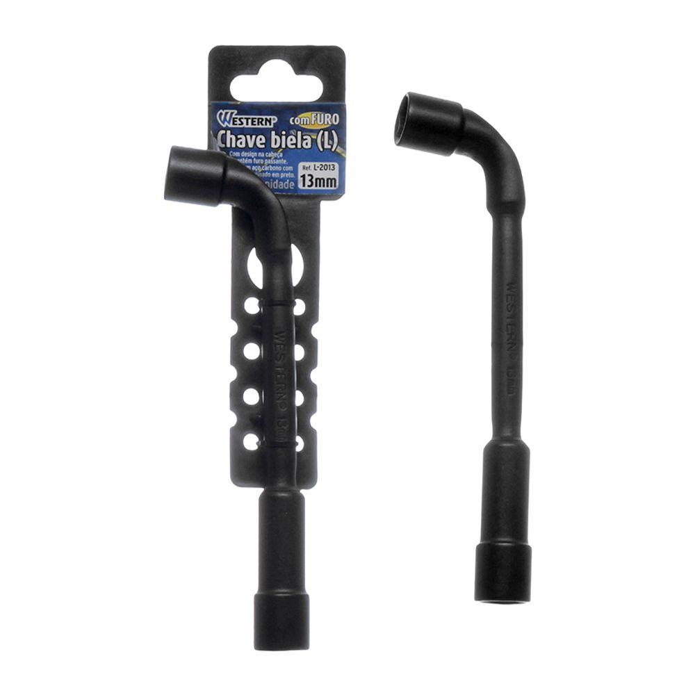 Chave Biela L Com Furo 13Mm Western - 1
