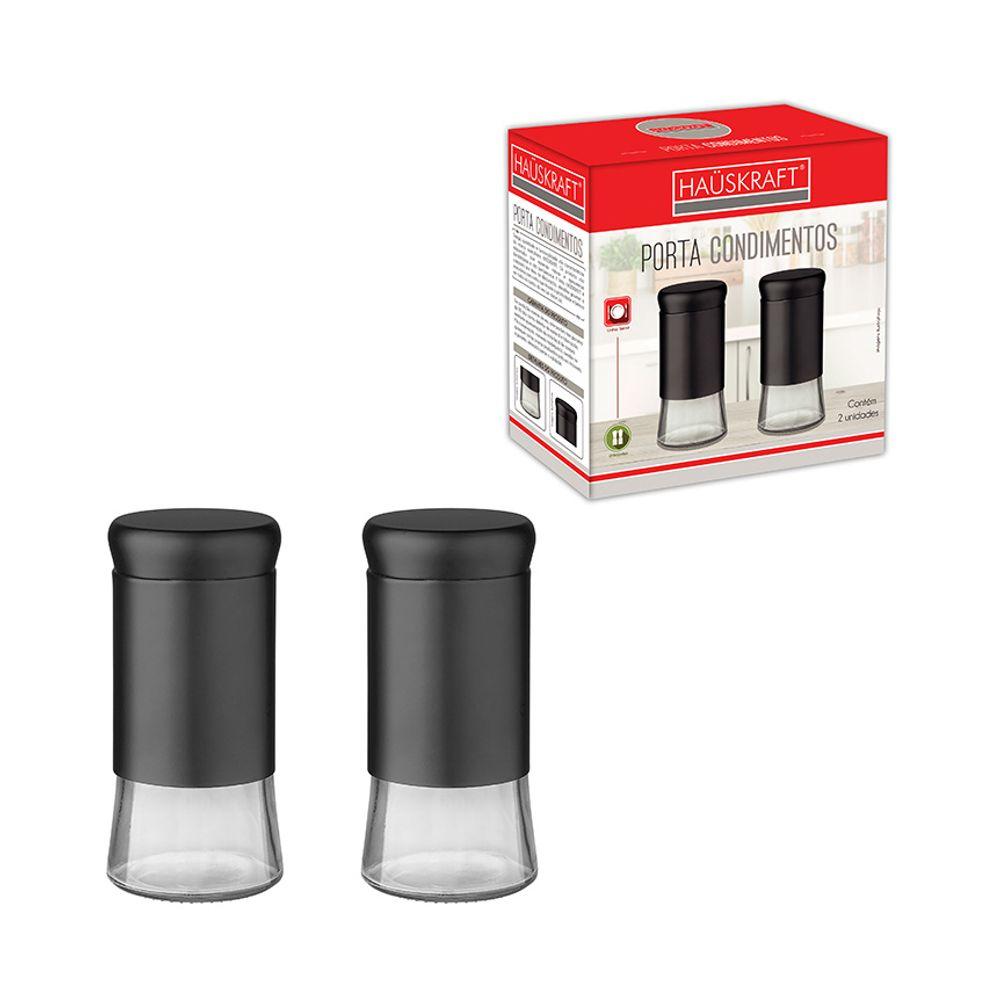 Porta-Condimento  Vidro 120Ml 2 Peças Hauskraft - 1