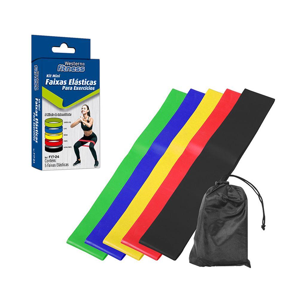 Mini Faixa Elastica 5 Cores Western - 1
