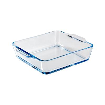 Travessa Refratária Quadrada 750Ml Hauskraft