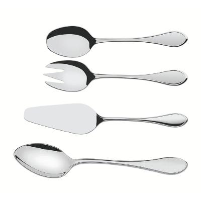 Jogo de Utensílios Tramontina Italy Inox Alto Brilho 4 Peças