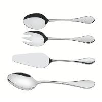 Jogo de Utensílios Tramontina Italy Inox Alto Brilho 4 Peças - 1