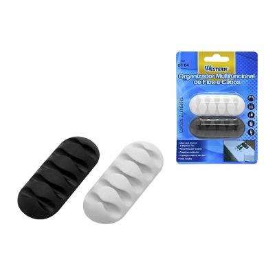 Organizador De Cabo/Fio Silicone Western