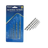 Broca Aco Rapido 5 Peças Western - 1