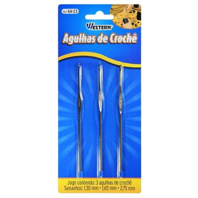 Agulha Croche 3 Peças Western Home