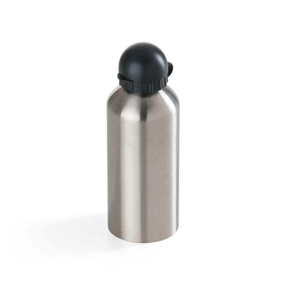 Squeeze Em Aço Inox Com Tampa Preta - 600 Ml Welf - 1