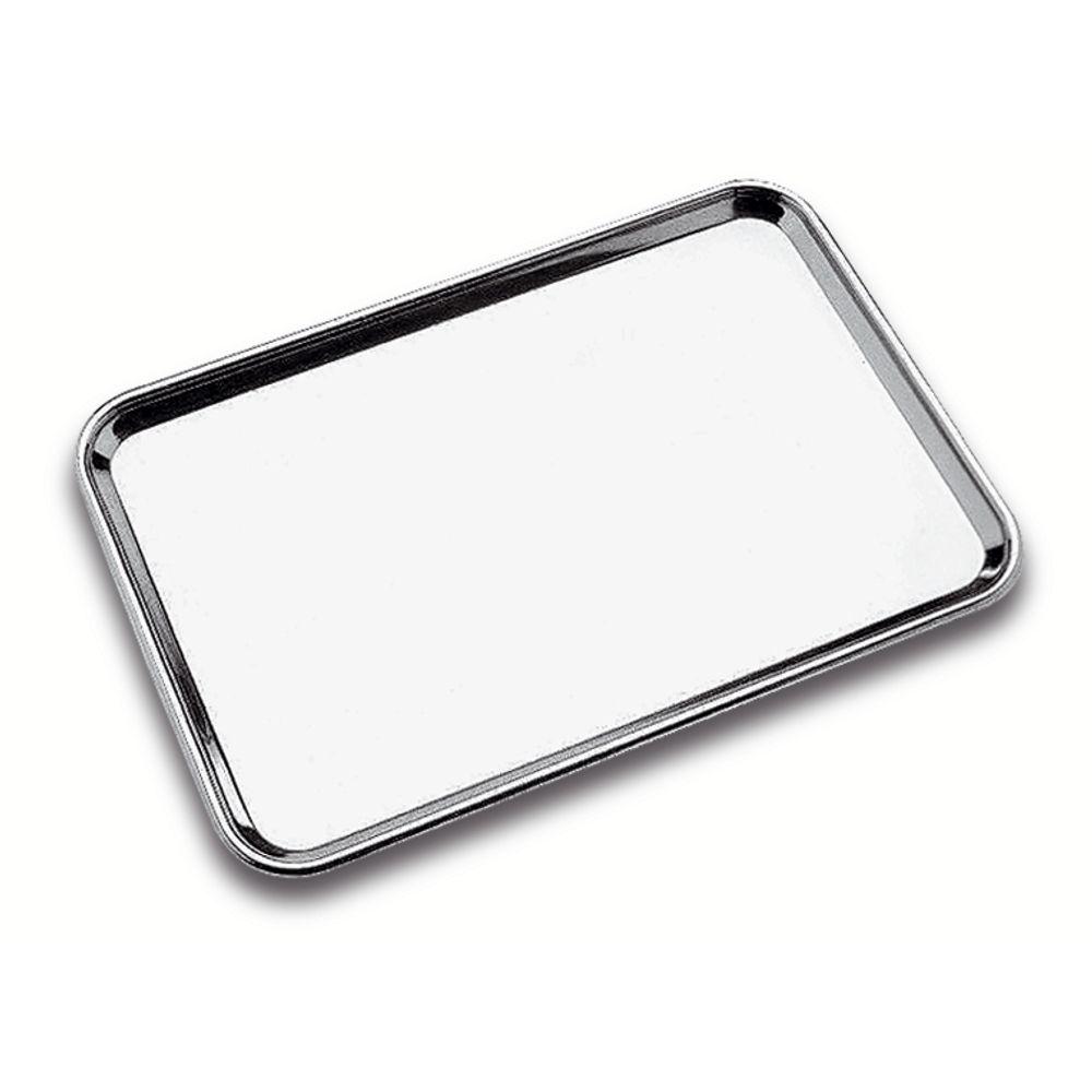 Bandeja Tramontina Service Retangular em  Inox 40x27 cm - 1