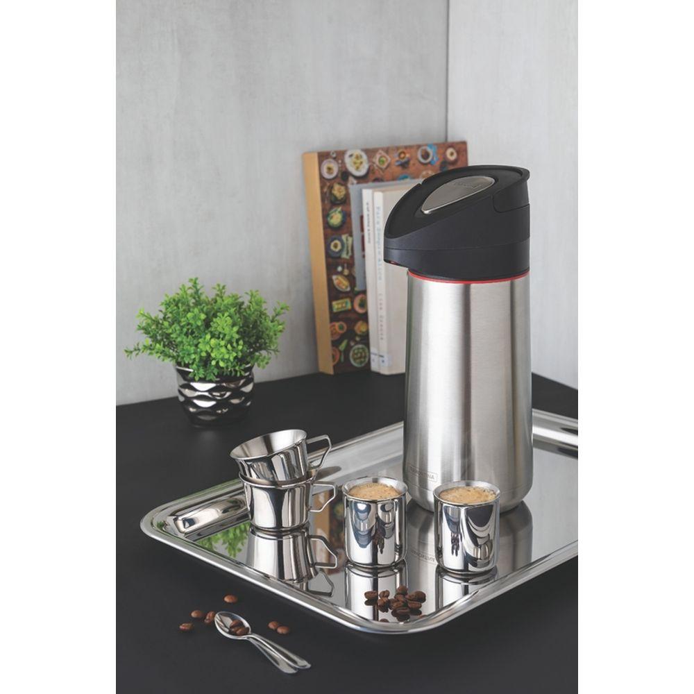 Bandeja Tramontina Service Retangular em  Inox 40x27 cm - 2