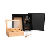Kit Para Chá Com Caixa Em Bambu- 5 Pçs Welf - 1