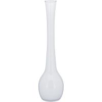 Vaso de Vidro 40x10x10cm Branco - 1
