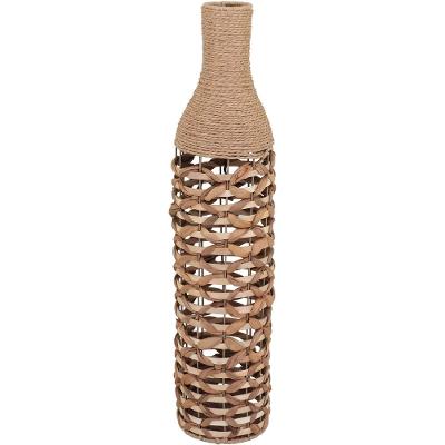 Vaso Fibra 71x15x15cm Natural