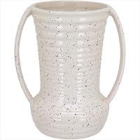 Vaso Cerâmica 23x20x20cm Marfim - 1