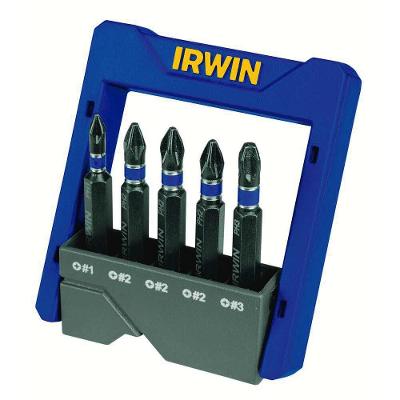 Conjunto Pontas Bit Impact Irwin 5 Peças Ph Etj Irwin