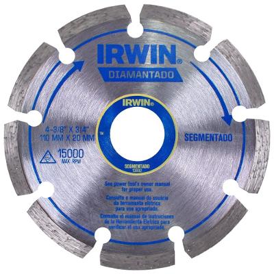 Disco Diamantado Segmentado Irwin 110X20Mm Irwin