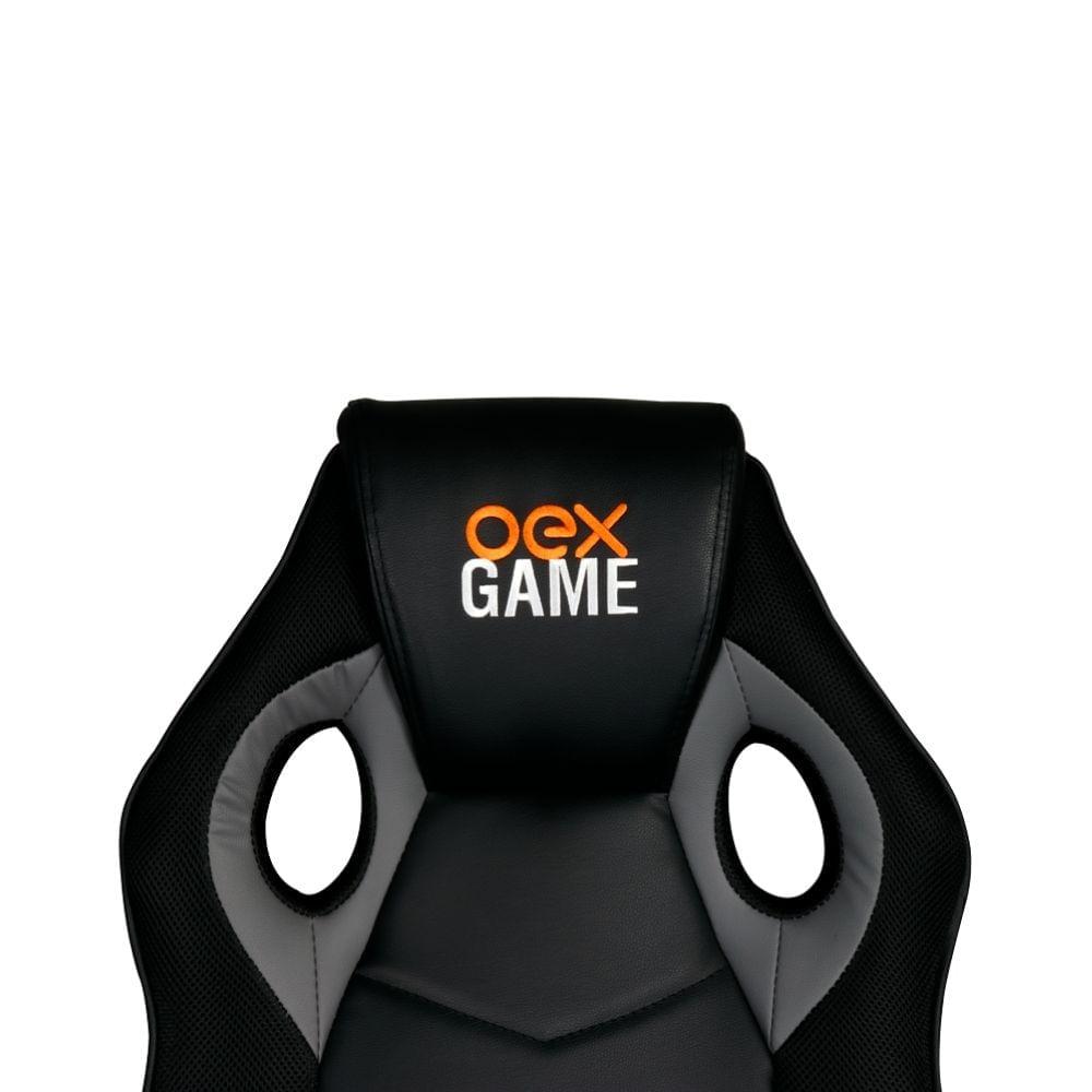 Cadeira Gamer Gc200 - 100Kg Preto/Cinza - 2