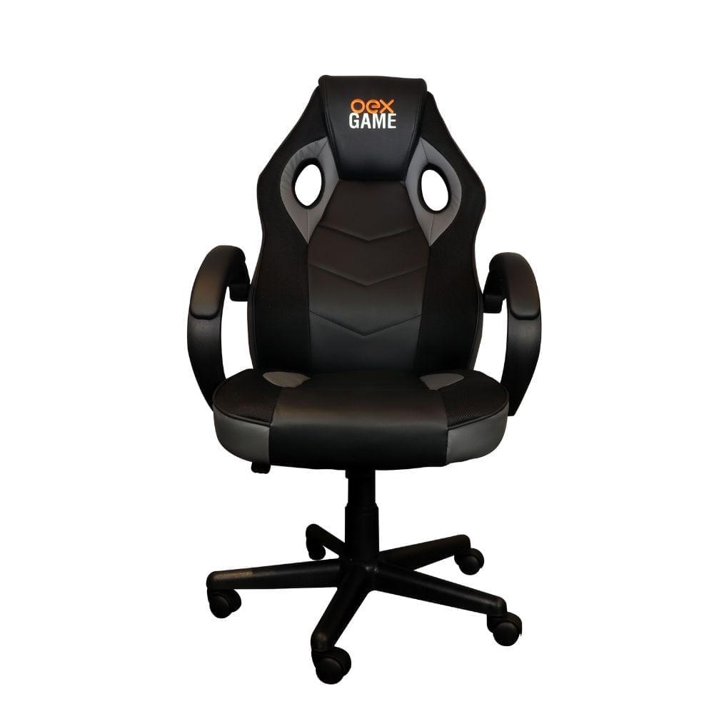 Cadeira Gamer Gc200 - 100Kg Preto/Cinza - 3