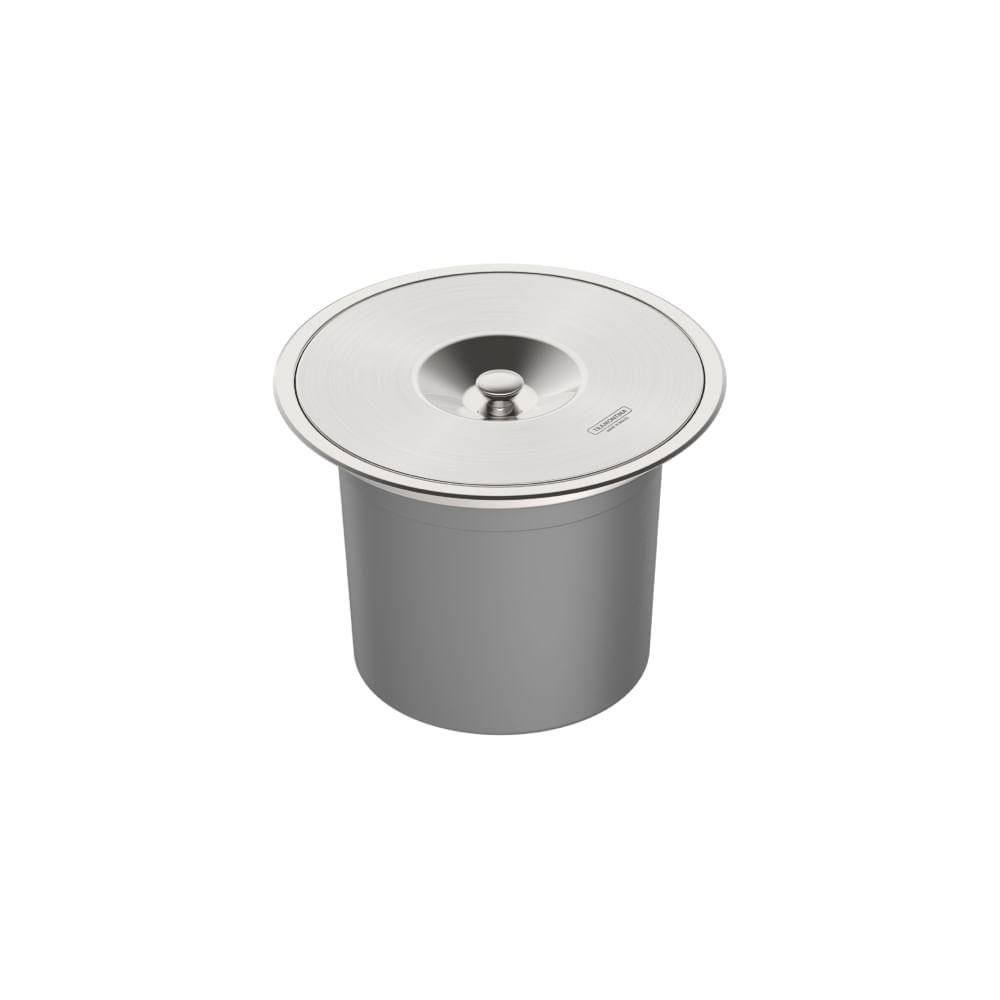 Lixeira Inox de Embutir Clean 8 L Tramontina - 1