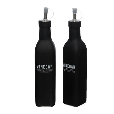 Vinagreiro Vidro Manhattan Hauskraft Preto 300 ml