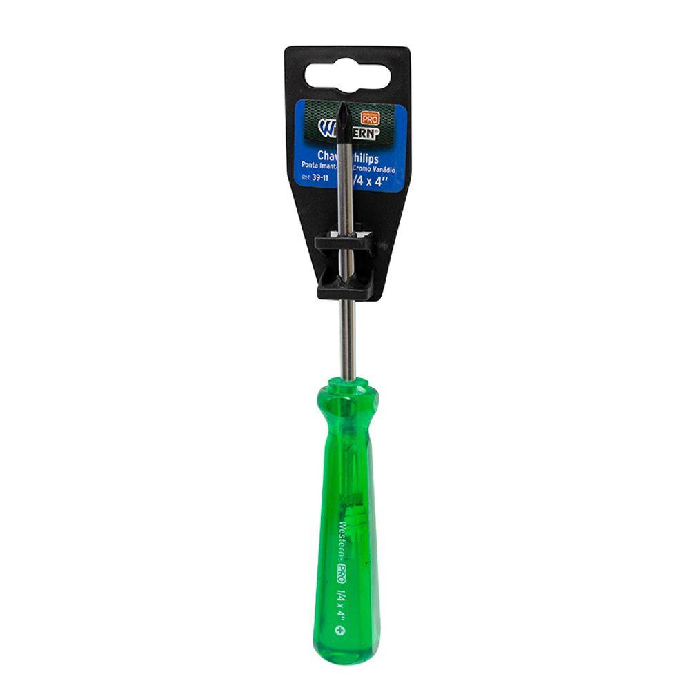 Chave Philips 1/4X4 Western - 1