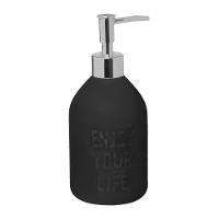 Porta Sabonete Líquido Manhattan Hauskraft Preto 350 ml - 1