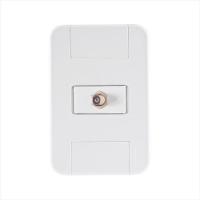 Conjunto 4x2 com 1 Tomada TV/SAT Coaxial Tramontina Tablet Branco - 1