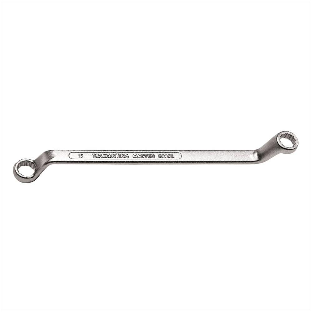 Chave Estrela 14x15 mm Tramontina MASTER com Corpo em Aço Especial Cromado - 1