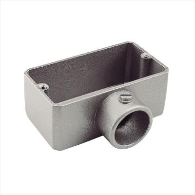 Condulete fixo 1 tipo B - sem tampa / rosca BSP / com pintura eletrostática a pó