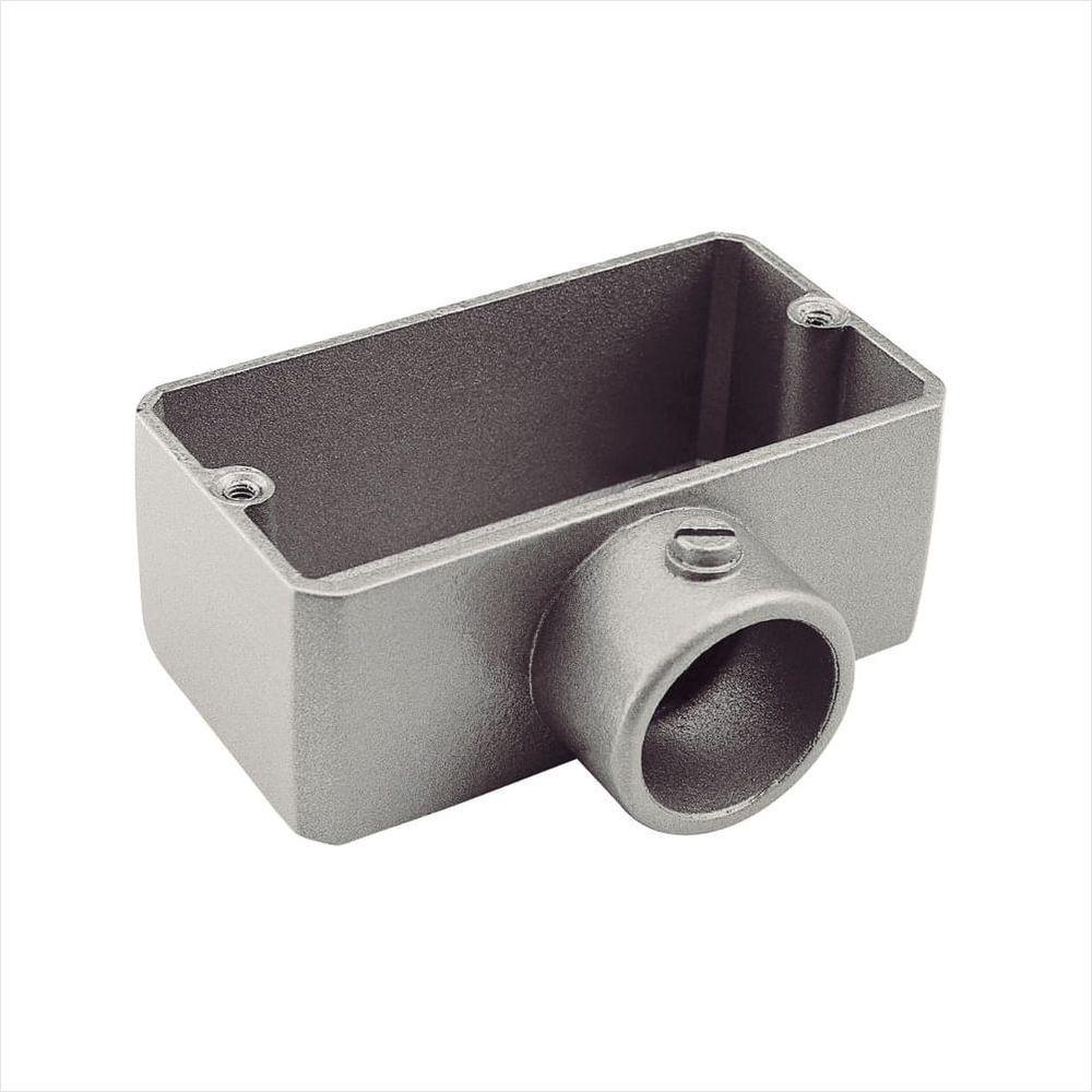 Condulete fixo 1 tipo B - sem tampa / rosca BSP / com pintura eletrostática a pó - 1