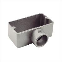 Condulete fixo 1 tipo B - sem tampa / rosca BSP / com pintura eletrostática a pó - 1