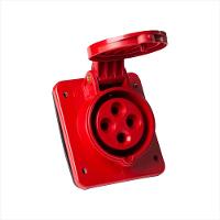 Tomada de Embutir Industrial 3P+T 16 A 380-415 Vca 6 H Tramontina - 1