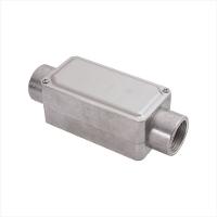 Condulete Fixo 1 Tipo C Tramontina com Rosca BSP e com Tampa Estampada - 1