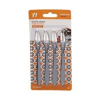 Jogo 4 Garfos Petisco 12Cm - 4