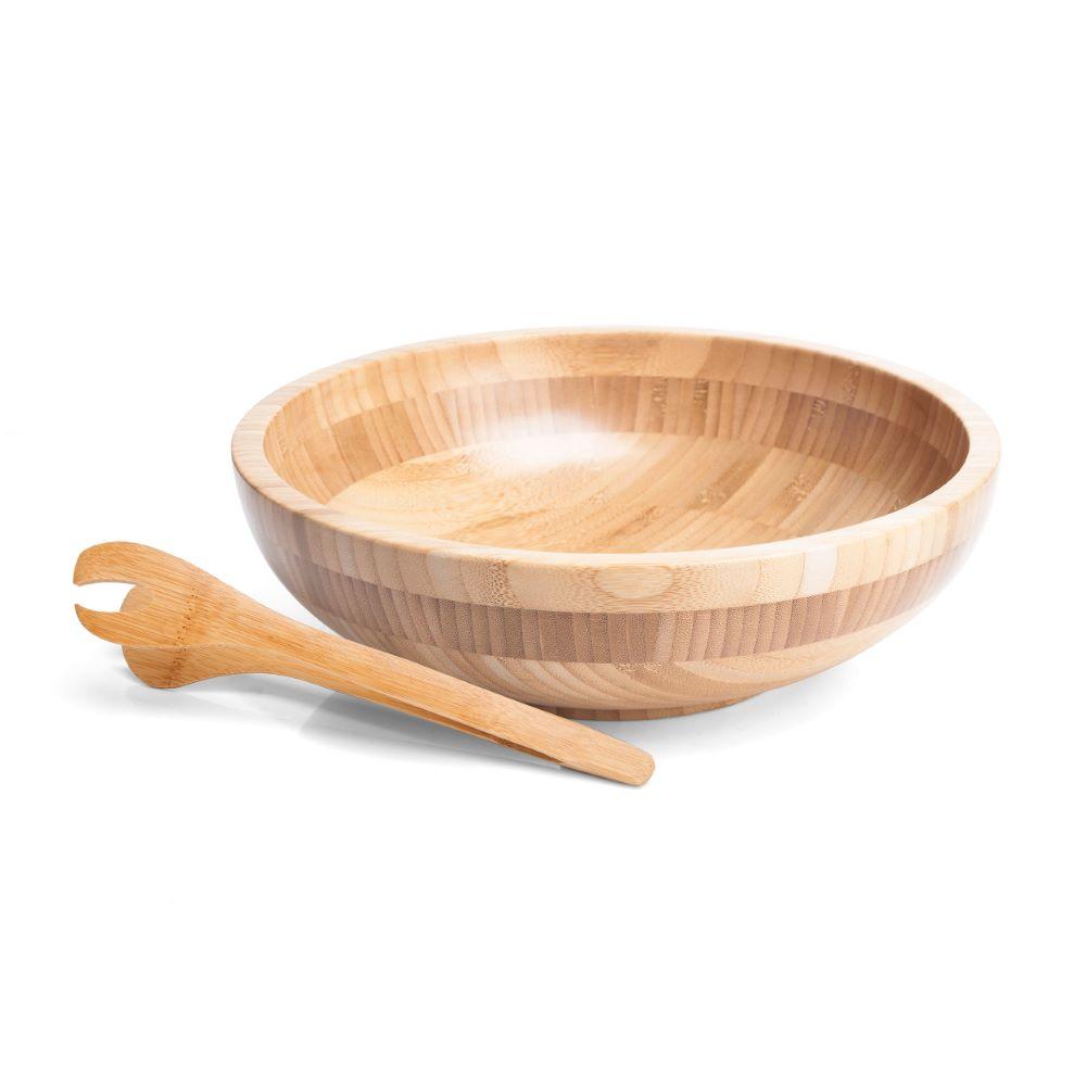 Cumbuca Em Bambu Com Pegador 22Cm - 2L Welf - 1